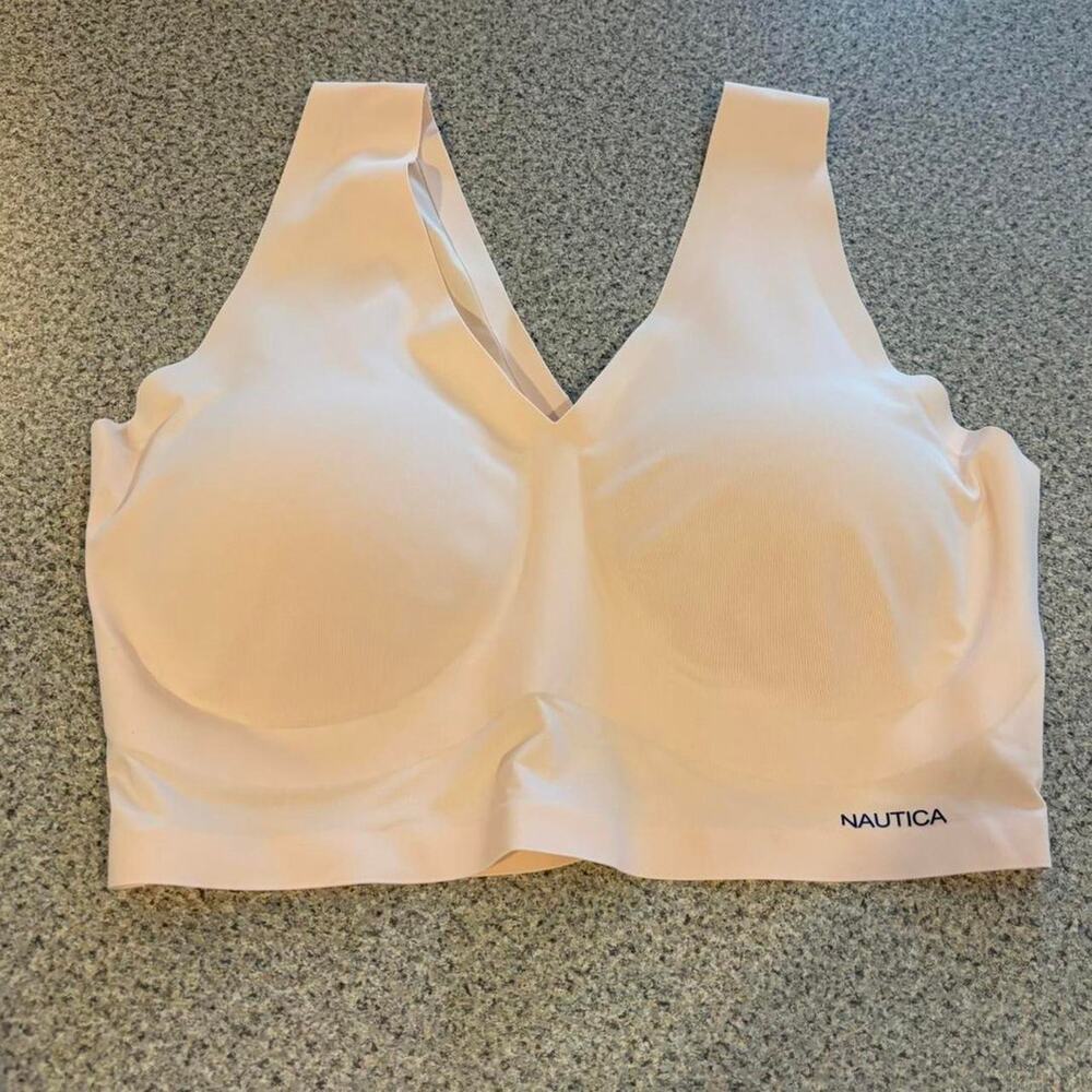 Nautica Intimates Seamless Bralette - Pink - Size Medium